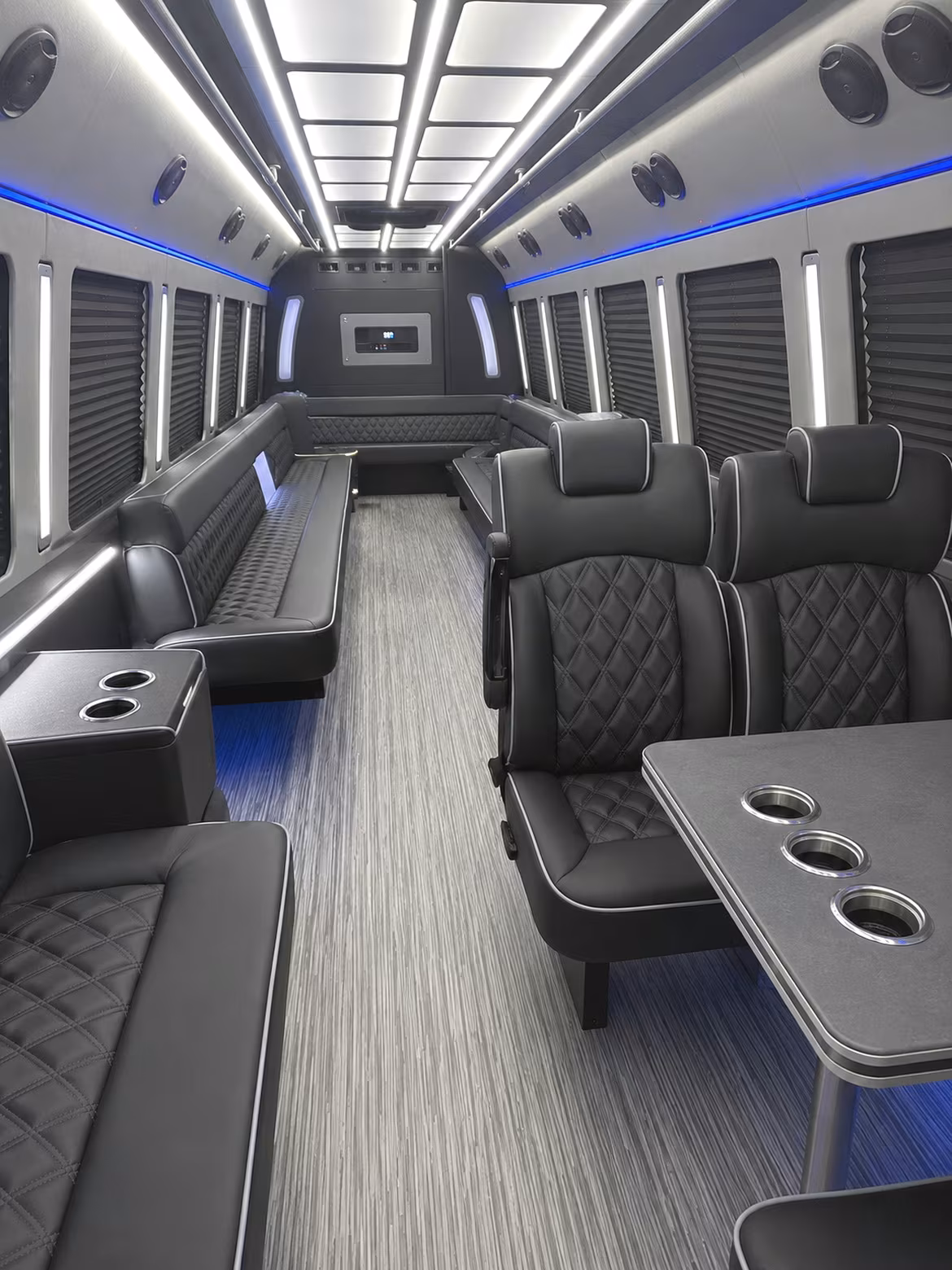 Cincinnati Bachelor & Bachelorette Transportation onboard seating