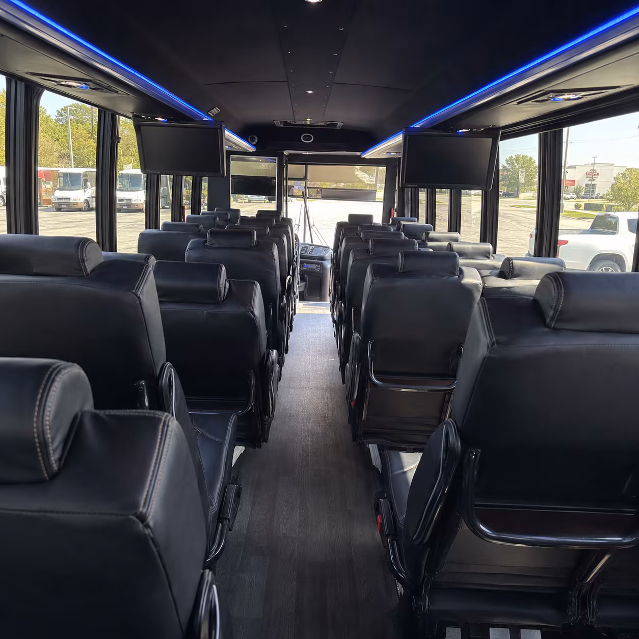 Cincinnati Private Event Transportation party bus exterior