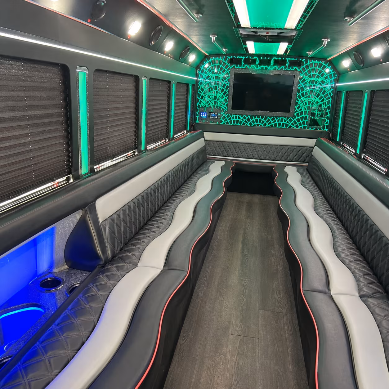 Cincinnati Private Event Transportation party bus exterior