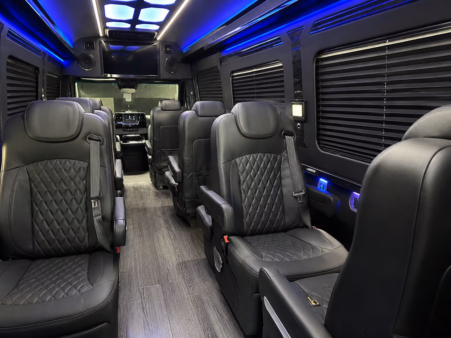 Cincinnati Prom & Homecoming Transportation party bus exterior