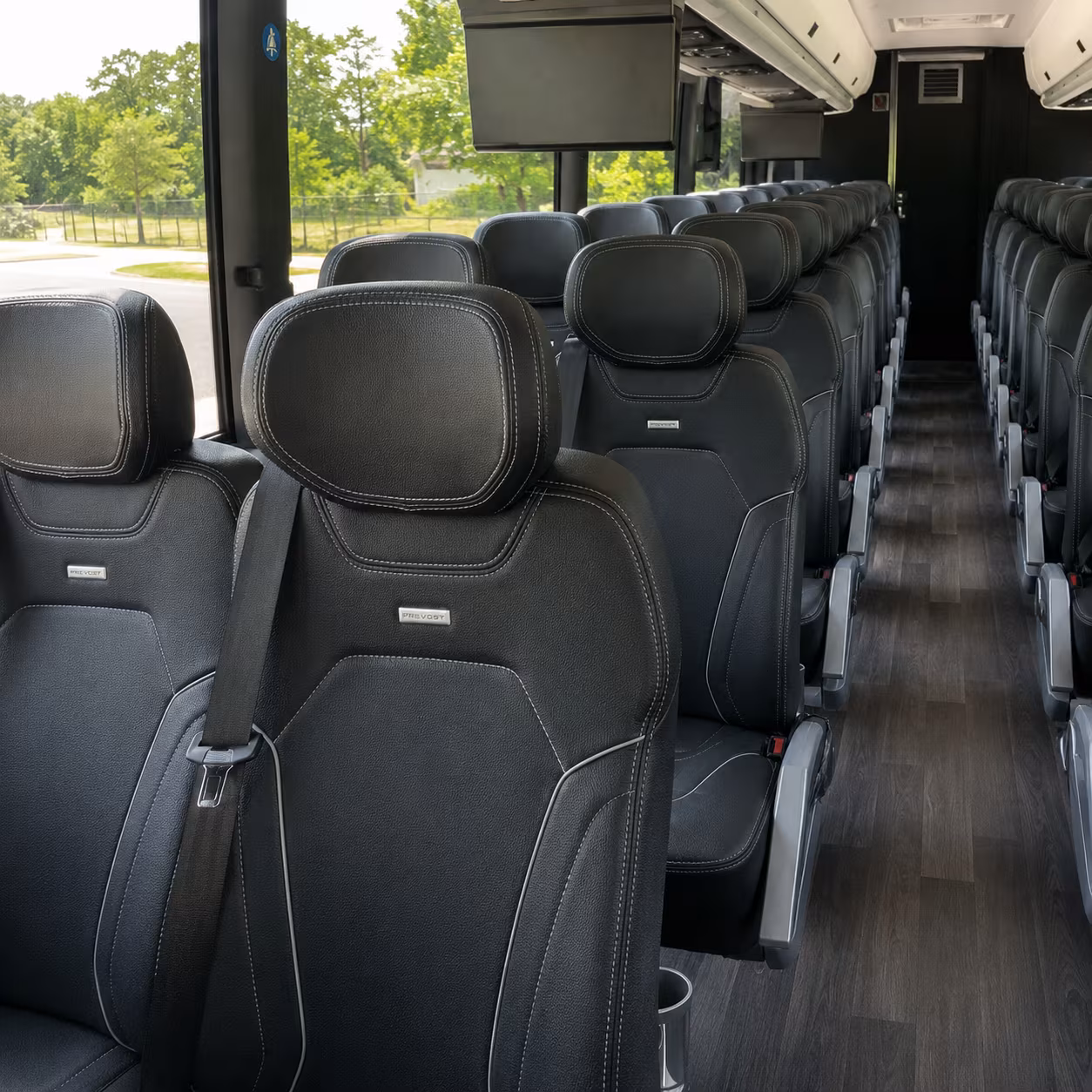 Cincinnati Prom & Homecoming Transportation onboard seating