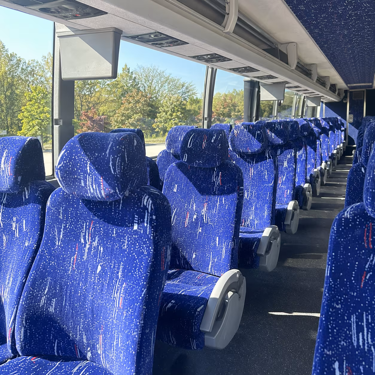 Cincinnati School Event Transportation party bus exterior