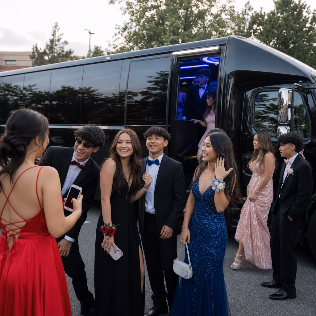 Cincinnati Prom Party Bus Rental